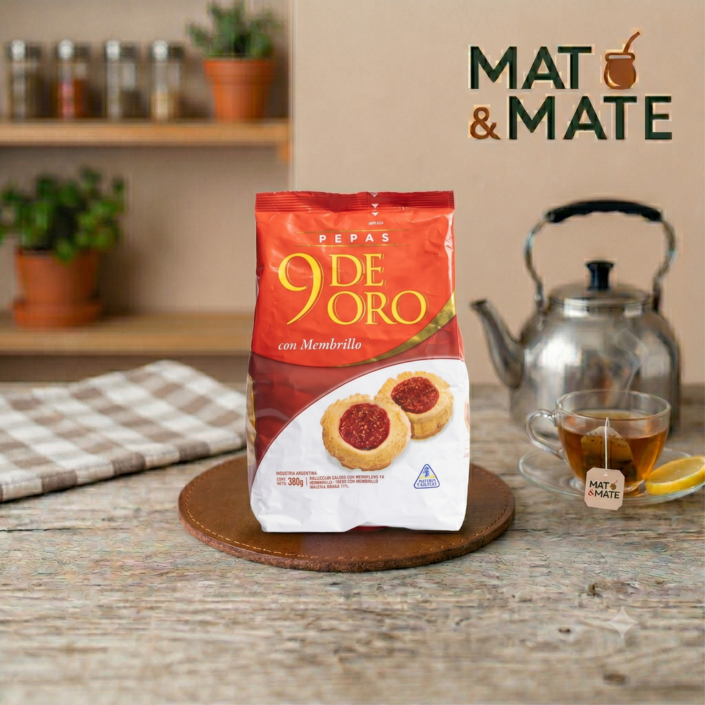 Pepas Membrillo 9 de Oro (200g)