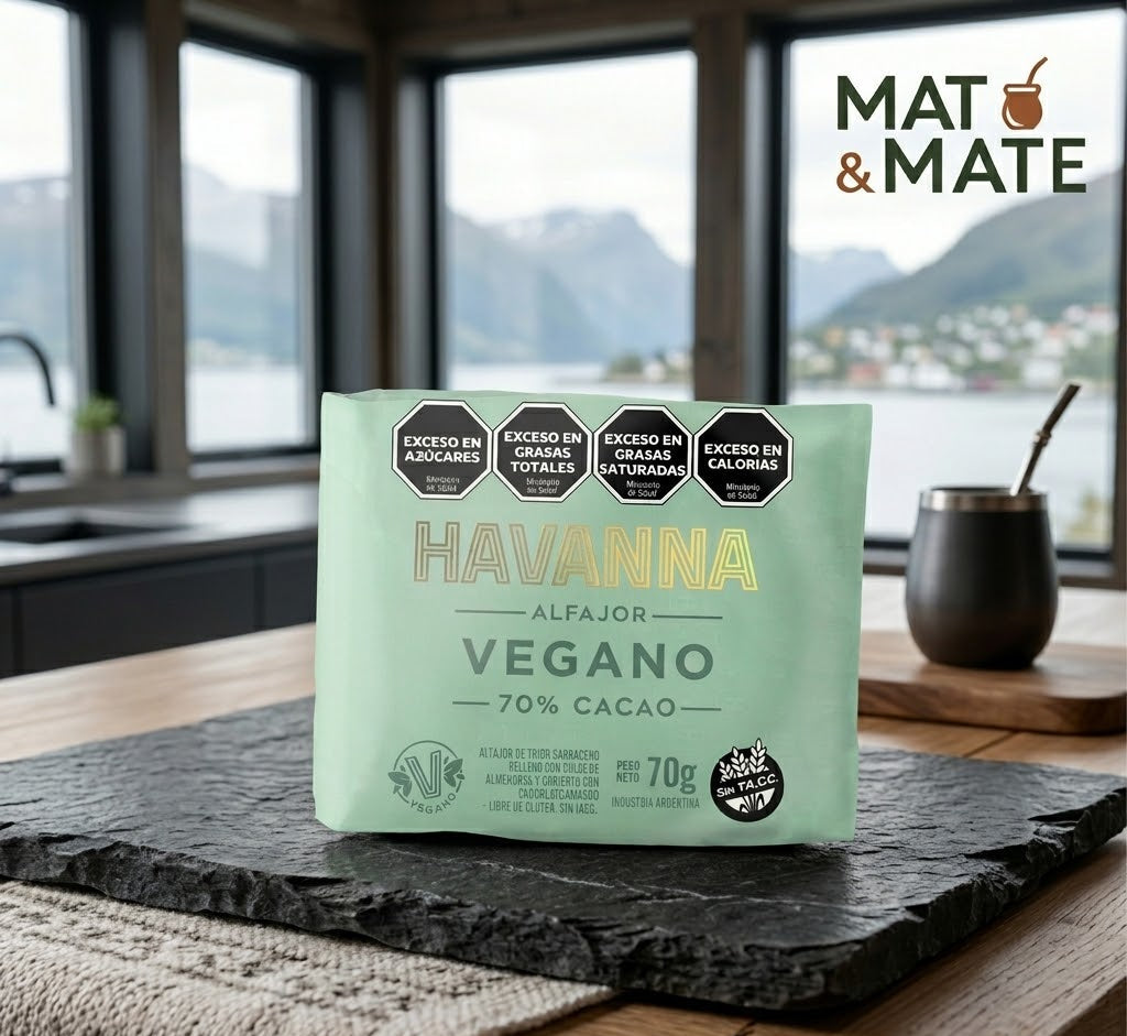 Alfajor Havanna Vegano Sin TACC Glutenfri