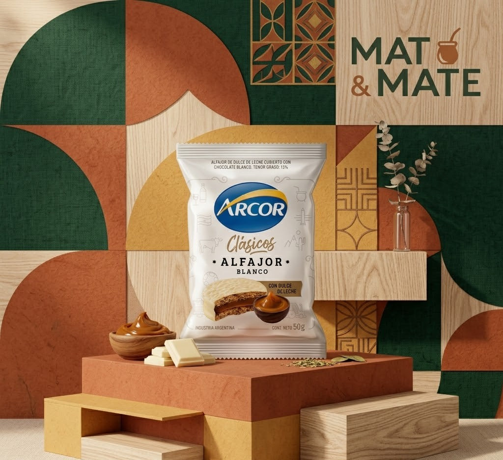 Alfajor Arcor Clásico Blanco