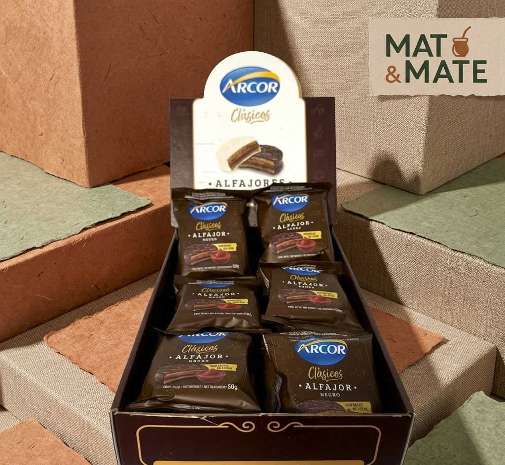 Alfajor Arcor Clásico Negro (18 U.)