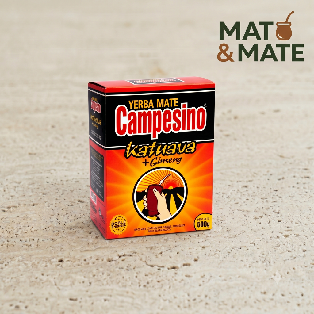Yerba Mate Campesino Katuava + Ginseng 500g