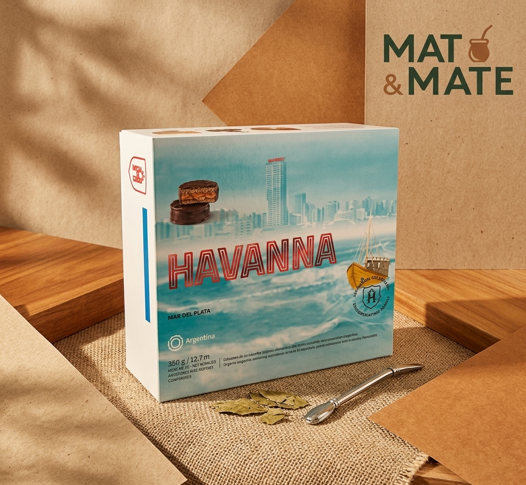 Caja 4 U. Alfajor Havanna Mar del Plata