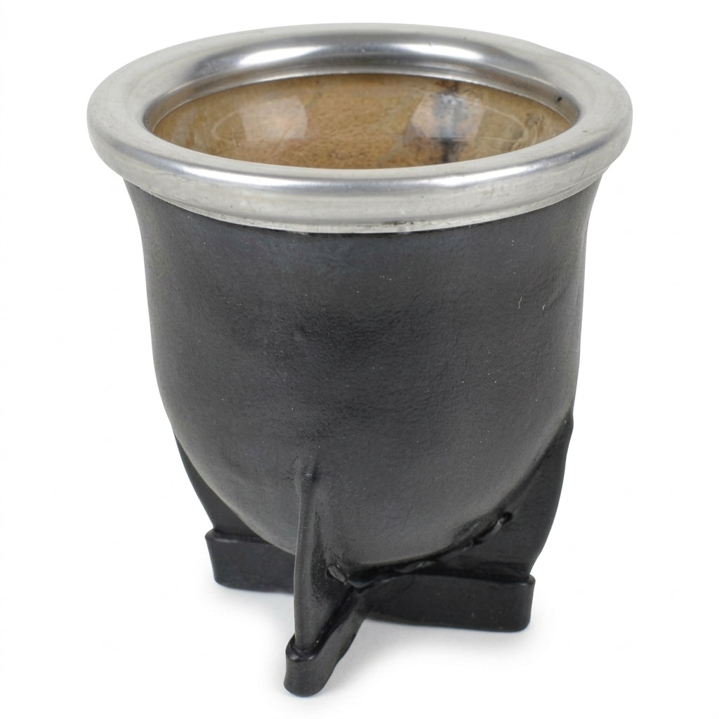Mate de Vidrio Camionero forrado i skinn - Glassmate fra Argentina