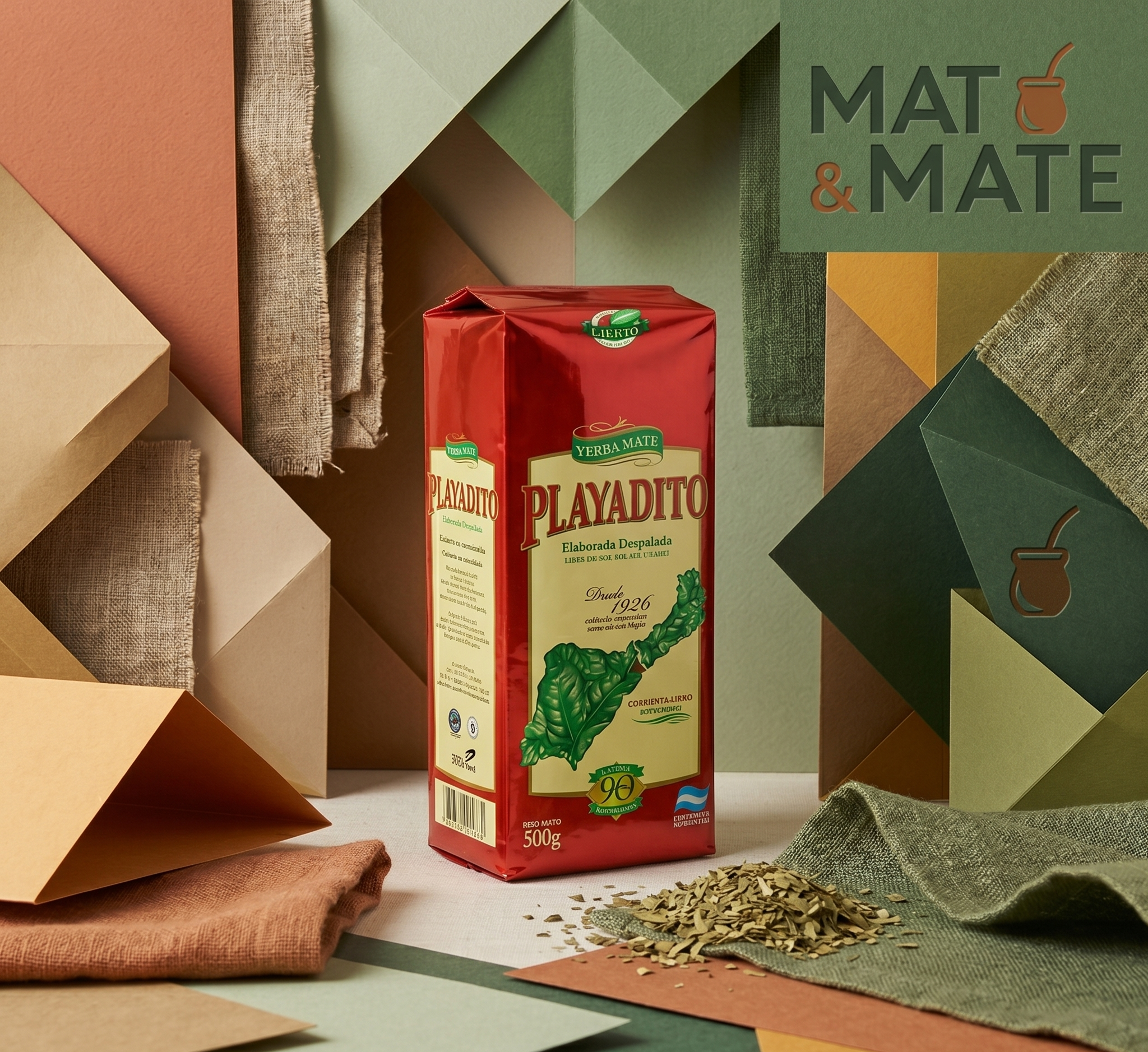 Yerba Mate Playadito Despaldada 500 gr