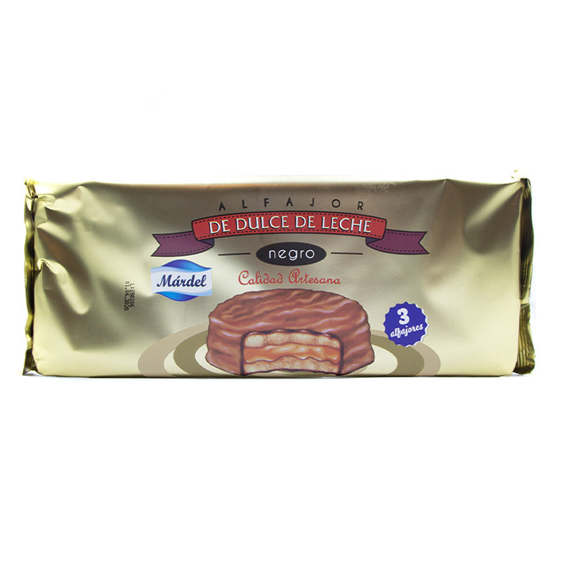 Alfajor Mardel Chocolate Negro