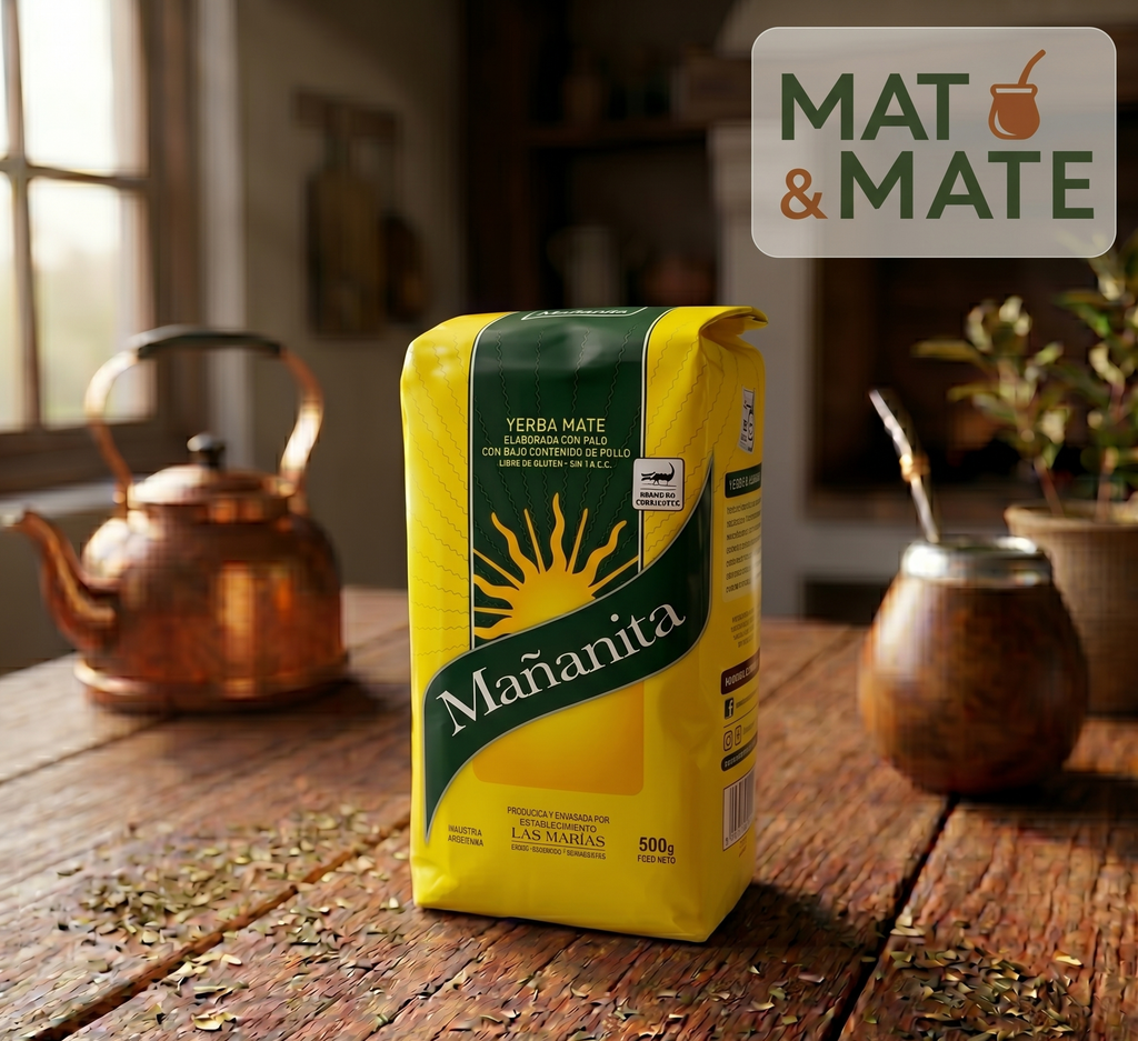 Yerba Mate Mañanita BCP 500 gr (Low dust content)