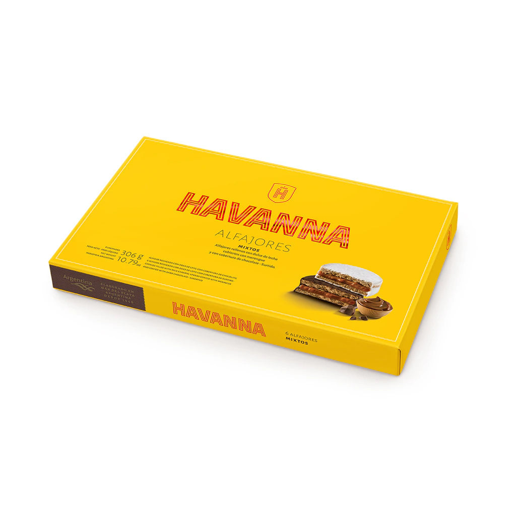 Caja 6 U. Alfajores Havanna Mixtos