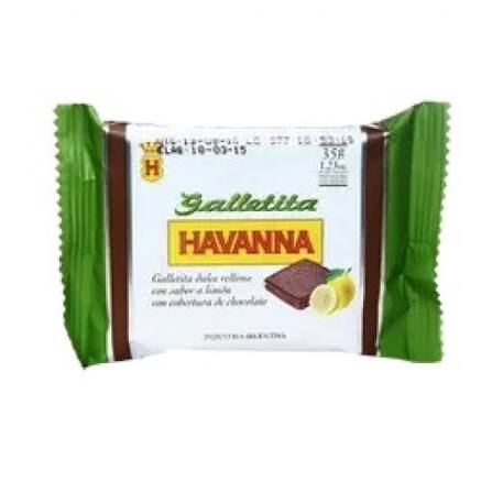 Unidad - Galletitas Havanna de Limón con Cobertura de Chocolate