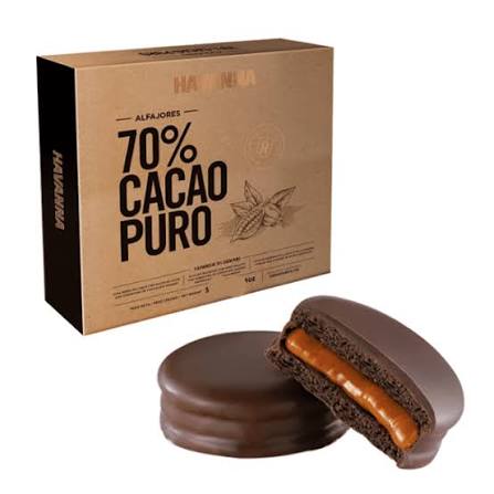 Alfajor Havanna 70% Cacao