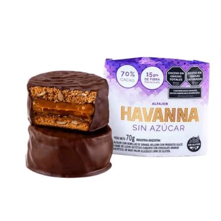 Alfajor Havanna Sin Azúcares Añadidos SUGARFRI og GLUTENFRI