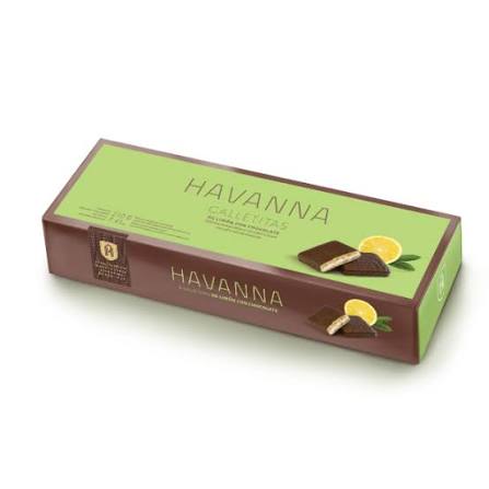 Caja 6 Unidades Galletitas Havanna de Limón con Cobertura de Chocolate