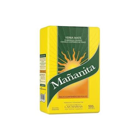 Yerba Mate Mañanita BCP 500 gr (Bajo contenido de polvo)