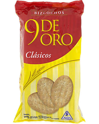 Bizcochos Clásicos 9 de Oro (200g)